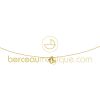 Collier cha�ne et papillon ajour� (or jaune 750�)