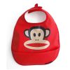 Bavoir Small Paul rouge