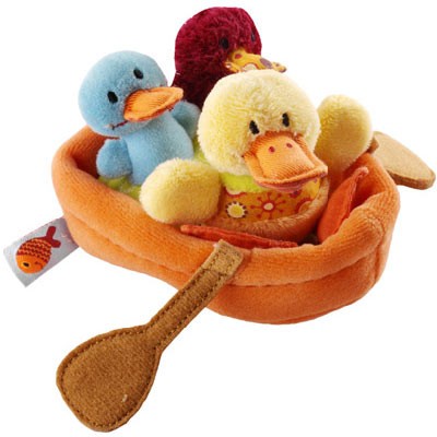 Rameur Nicky le canard par Lilliputiens