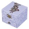 Coffret musical cube mauve Flower Fairies