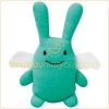Doudou Ange lapin polaire turquoise (18 cm)