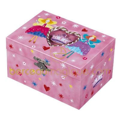 Grand coffret � tr�sors musical Princesse F�e coeur par Trousselier
