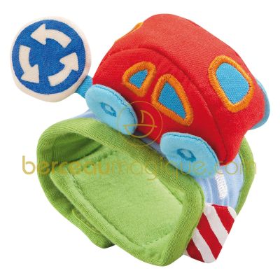 Hochet bracelet Vroum Vroum par Haba
