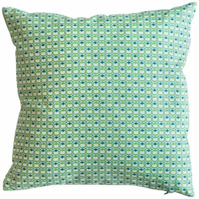 Coussin carré décoratif philo green (26 x 26 cm)