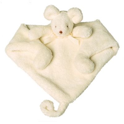 Doudou souris �cru (20 cm) par Trousselier