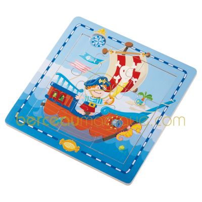 Puzzle Bateau de pirates par Haba