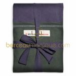 Echarpe de portage Violet poche Gris-Vert (LONGUE) - Je Porte Mon B�b�