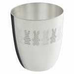 Timbale Mascottes (m�tal argent�) - Ercuis