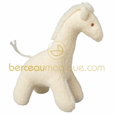 Peluche hochet Girafe polaire (19 cm) par Trousselier