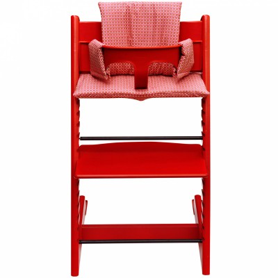 Assise philo red pour chaise haute stokke tripp trapp