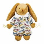 Lapin musical nid d'ange Liberty avions (25 cm) - Trousselier