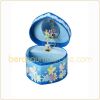 Boite � tr�sors coeur bleu ciel