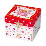 Coffret cube ''Elfe rouge et blanc'' - Trousselier