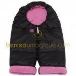 Combizip noir et fuchsia (taille 1) - Red Castle