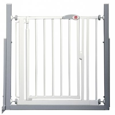 Barrière de sécurité auto close pour portes et escaliers (68.5 à 75.5 cm)