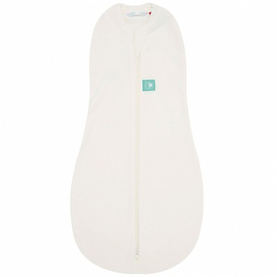 Gigoteuse d'emmaillotage printemps automne coton bio ergococoon blanche tog 1 (60 cm)