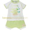 Ensemble T-shirt et short fa�on sarouel Un monde de couleurs (naissance au 6 mois)