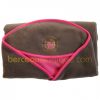 Babynomade polaire marron et fuchsia (taille 1 :  66 x 85 cm)