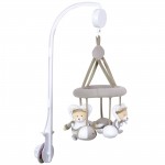 Mobile musical Graines de doudou ours - Doudou et Compagnie