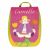 Sac � dos Fille fleurs brod� ''Pr�nom''