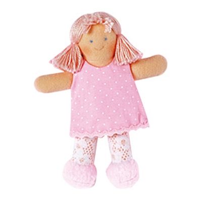 Baby Doll robe rose (13 cm) par Trousselier