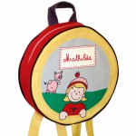 Sac � dos jaune personnalisable - Les Griottes