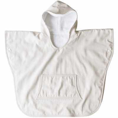 Poncho de bain sirène beige (2-4 ans)