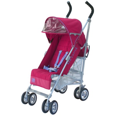 Poussette canne Connect framboise par Red Castle