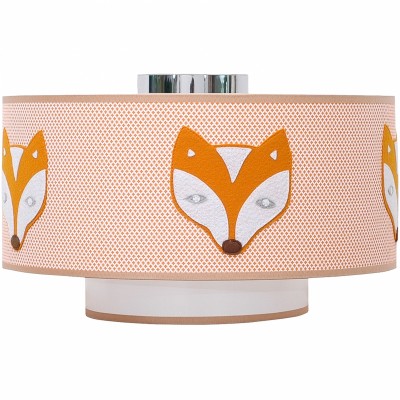 Abat-jour fox and raven (diamètre 35 cm)