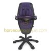 Chaise haute Loop assise violet / ch�ssis noir