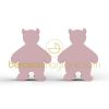 Poign�es ludiques Kali Nina et kenza rose pastel (lot de 2)