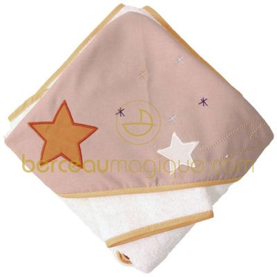 Parure de bain avec gant Marco 100% coton bio par Babycalin