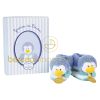 Chaussons b�b� 0-6 mois Doux pingouin