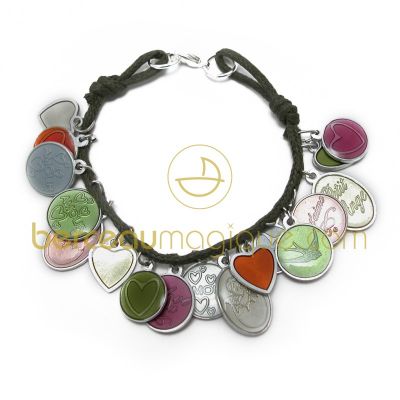 Bracelet indien Love sweet   par  M�r�sine