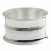 Rond de serviette Rubans (m�tal argent�)