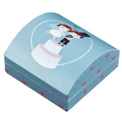 Bo�te � bijoux musicale ''demande en mariage'' Ninon par Trousselier