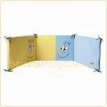 Tour de lit Barbapapa jaune et bleu - Babycalin