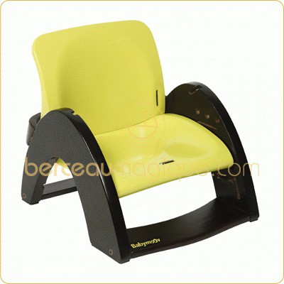 R�hausseur en bois weng� et anis par Babymoov