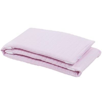 Tour de lit pink stripe (pour lits 60 x 120 cm et 70 x 140 cm)