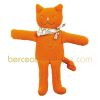 Chat musical orange (26 cm)