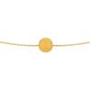 Collier Boule diamant�e (or jaune 750�)