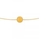 Collier Boule diamant�e (or jaune 750�) - Berceau magique bijoux