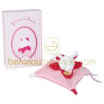 Doudou plat Jolie souris - Doudou et Compagnie