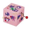 Cube manivelle Bubble rouge