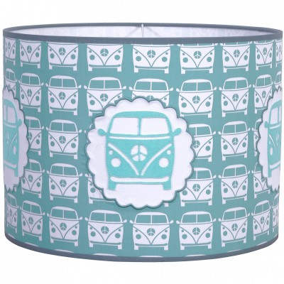 Suspension little van bleu (diamètre 35 cm)