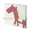 Tableau Poney rouge Gingerbread (30 x 30 cm)