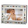 Cadre photo Alphabet (m�tal argent�)