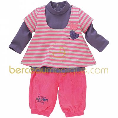 Ensemble tunique et pantalon Waooh (24 mois) par Sucre d'orge