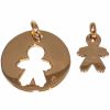 Pendentif ''Future Maman'' petit gar�on (or jaune ou blanc)