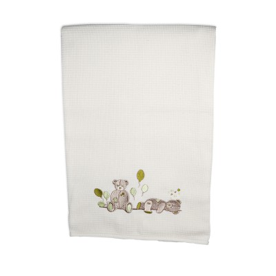 Serviette Nounours (52 x 80 cm) par La maison des abeilles